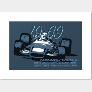 1969 Jack Stewart Formula Car Posters and Art